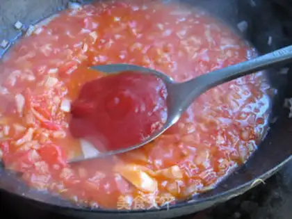 Make Cheesefishball rice step 8