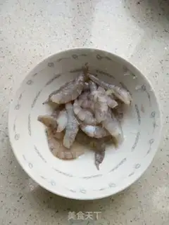 Make Onion shrimp step 1