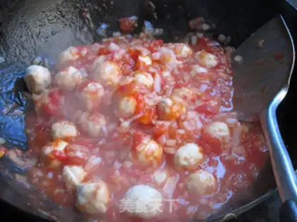 Make Cheesefishball rice step 10