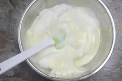 Make Chiva blueberry cake step 5