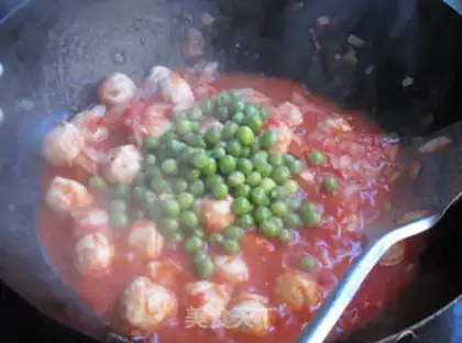 Make Cheesefishball rice step 11