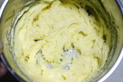 Make Banana walnuts, Permaphne step 2