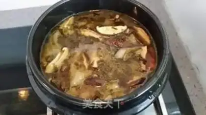Make Sour soup, fat cow step 7