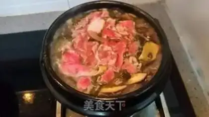Make Sour soup, fat cow step 9