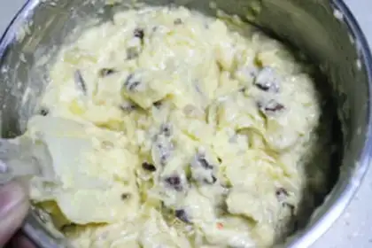Make Banana walnuts, Permaphne step 5