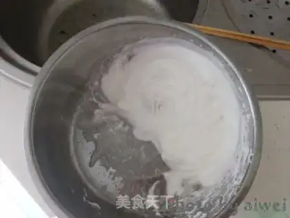 Make Cherry mousse step 1