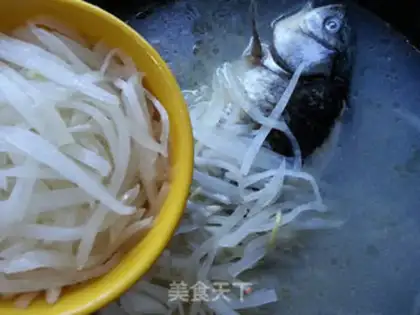Make Silver silk fish soup step 6