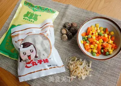 Make Frozen meatball rice step 0