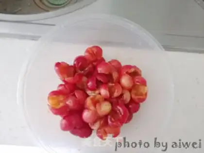 Make Cherry mousse step 8