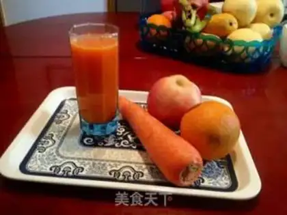 Make Carrot orange apple juice step 8