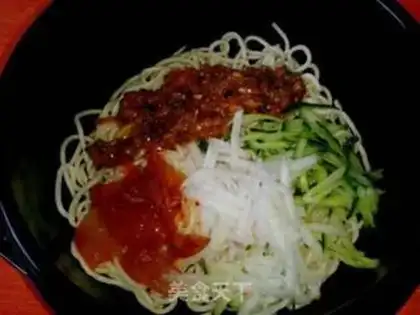Make Korean noodles step 7