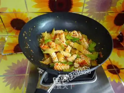 Make Pepper squid step 14
