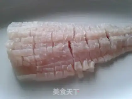 Make Gold cornfish step 1