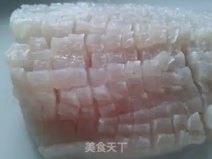 Make Gold cornfish step 2