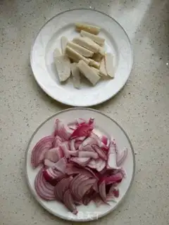 Make Onion fish cake step 0