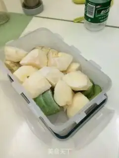 Make Fruit ice cream step 1