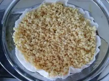 Make Green bean cake step 1