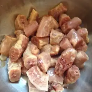 Make Garlic chicken step 1