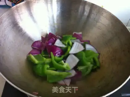 Make Pepper onion tofu step 6