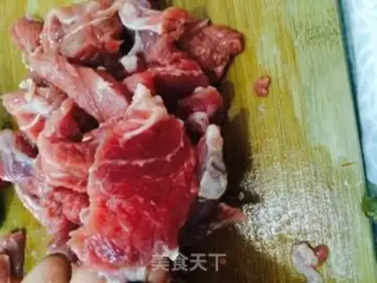 Make Pepper beef step 2