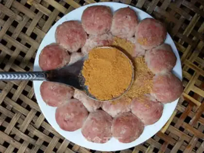 Make Frozen chicken meatballs step 13