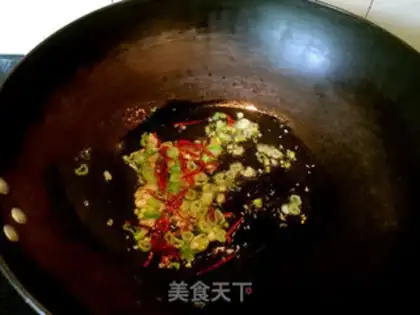 Make Three flowers with beans step 4