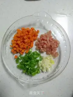 Make Fried peas step 1