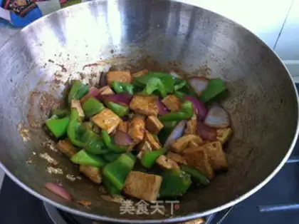 Make Pepper onion tofu step 10