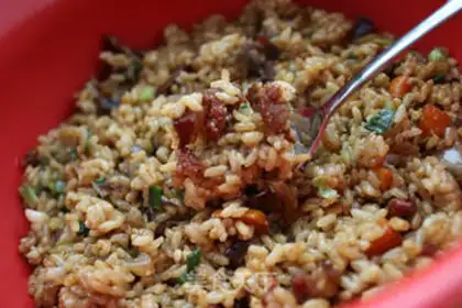Make Carrot rice step 0
