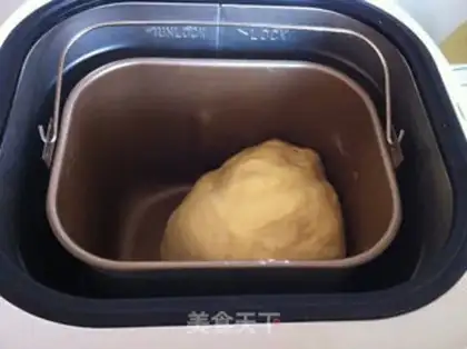 Make Black sesame bread step 1