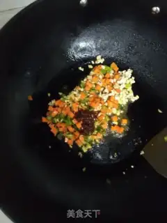 Make Fried peas step 5