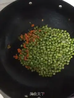 Make Fried peas step 7