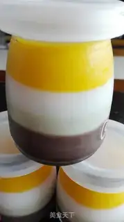 Make Nice colored pudding step 5