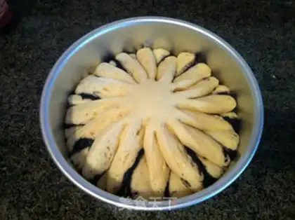 Make Black sesame bread step 12