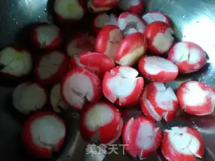 Make Olive oil and cherry carrots step 2