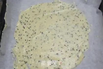 Make Black and sesame pretzel step 3