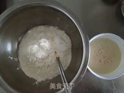 Make Coconut bread step 1