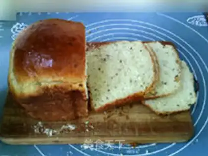 Make Black sesame omelet bread step 17