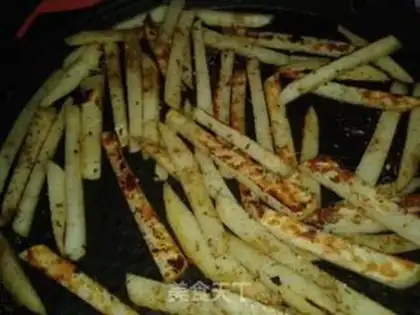 Make Barbecue potatoes step 5