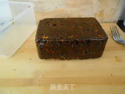 Make Homemade glue cake step 11