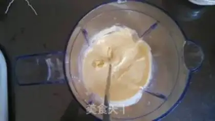 Make Mango jelly cheesecake step 3