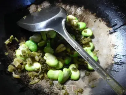 Make Snow pickles and tofu step 4
