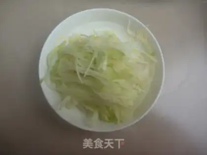 Make Garlic radish step 1