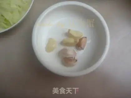 Make Garlic radish step 2
