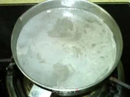 Make A walnut milk tea step 9