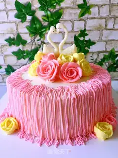 Make The anniversary cake step 5