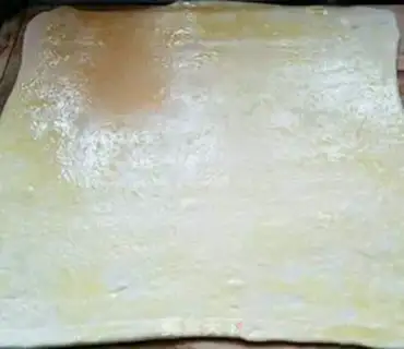 Make Onion cake step 1
