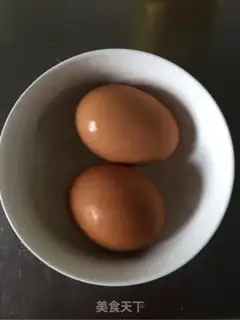 Make Autumn egg fried rice step 3