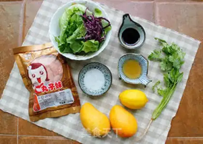 Make Thai Shrimp Thin salad step 0
