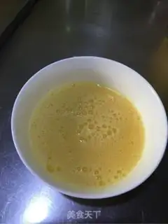 Make Autumn egg fried rice step 4